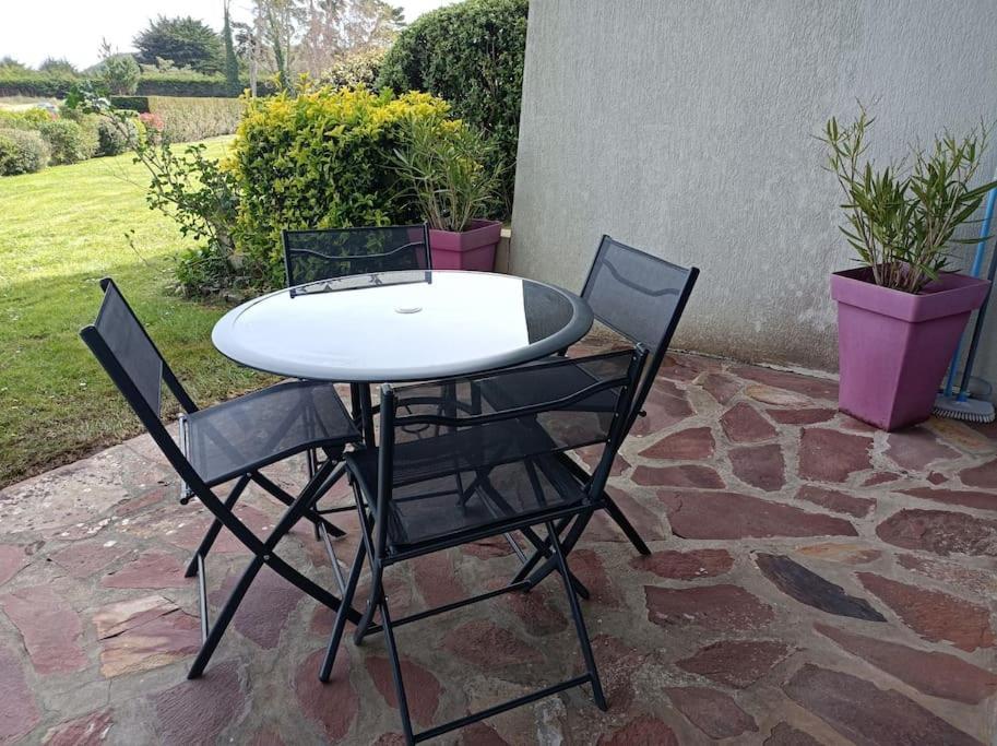 Ferienwohnung Face A La Mer Saint-Cast-le-Guildo Exterior foto