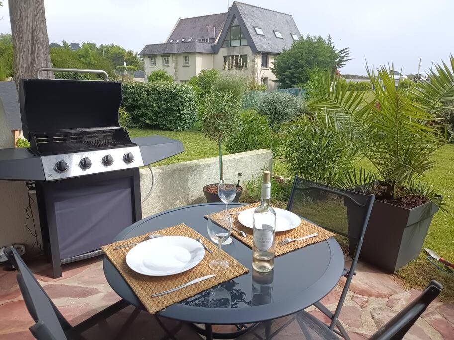 Ferienwohnung Face A La Mer Saint-Cast-le-Guildo Exterior foto