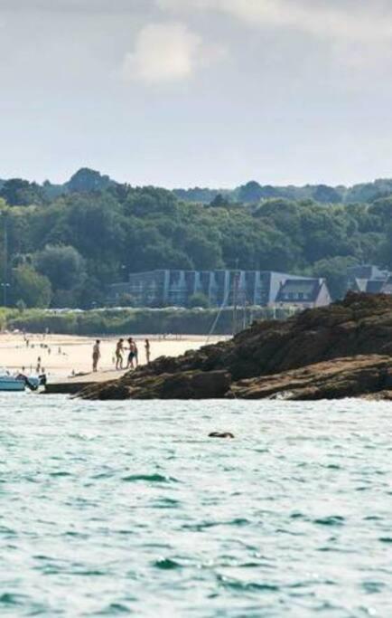 Ferienwohnung Face A La Mer Saint-Cast-le-Guildo Exterior foto